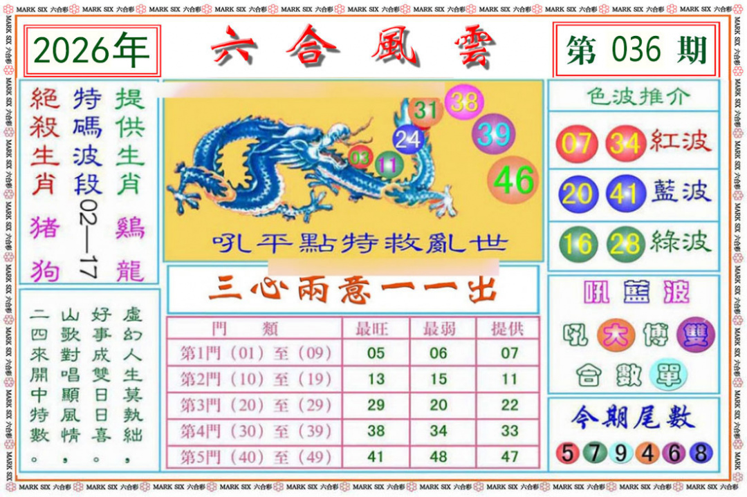 036期六合风云[图]